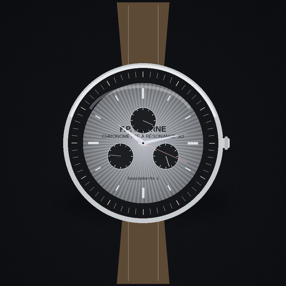 Chronomètre à Résonance Souscription