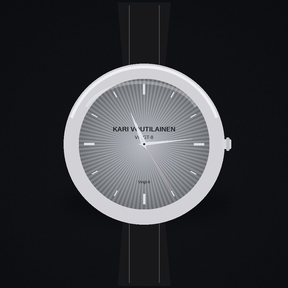 Vingt-8, unique dial