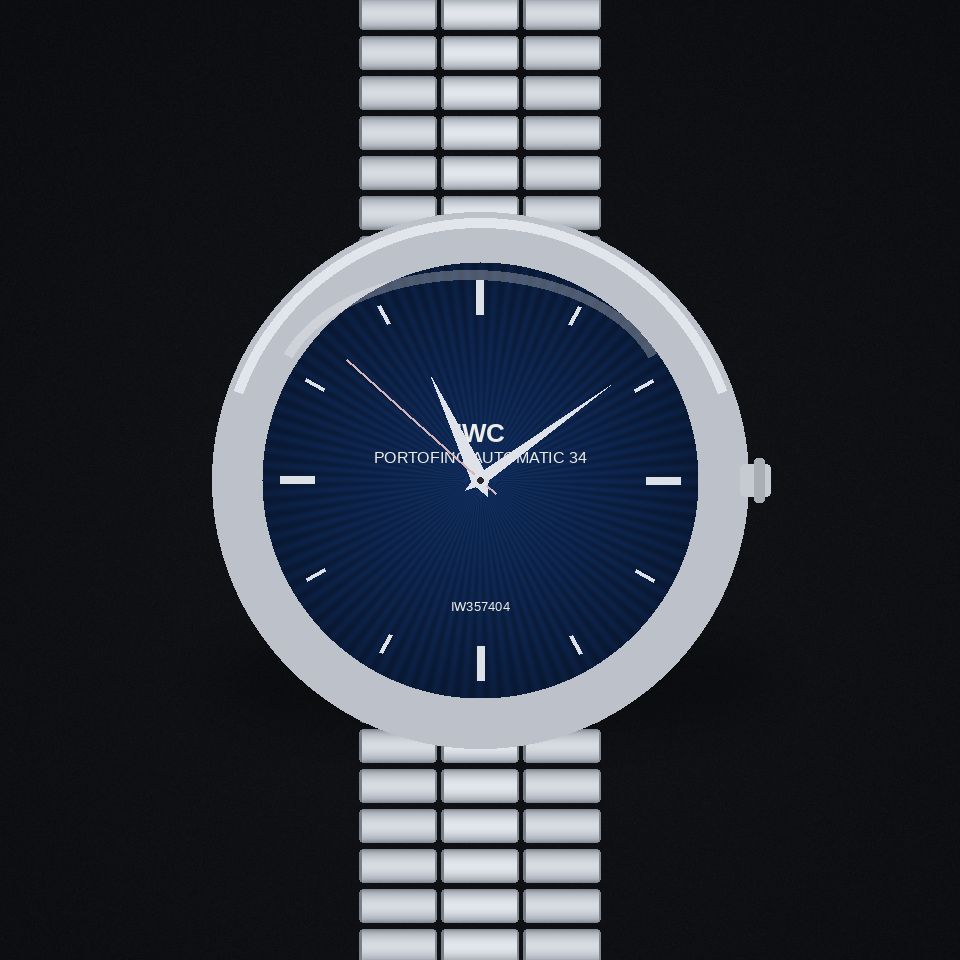 Portofino Automatic 34, blue