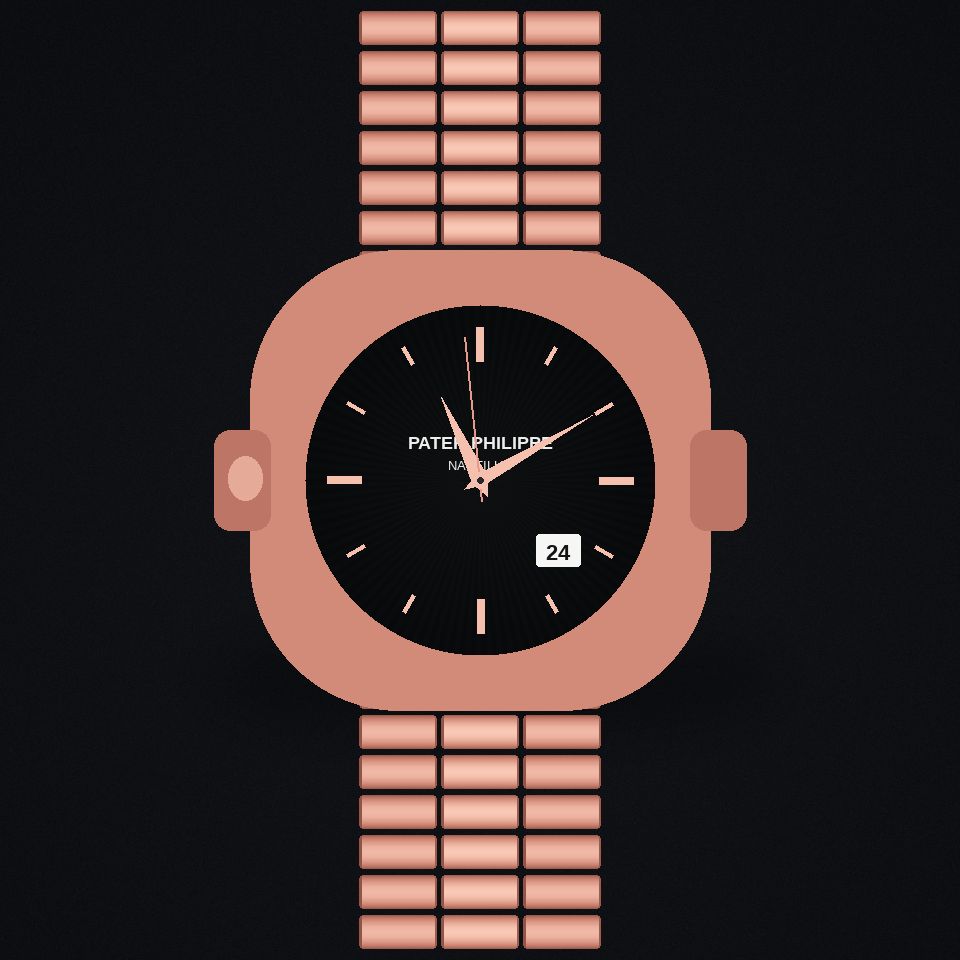 Nautilus, ladies, rose gold