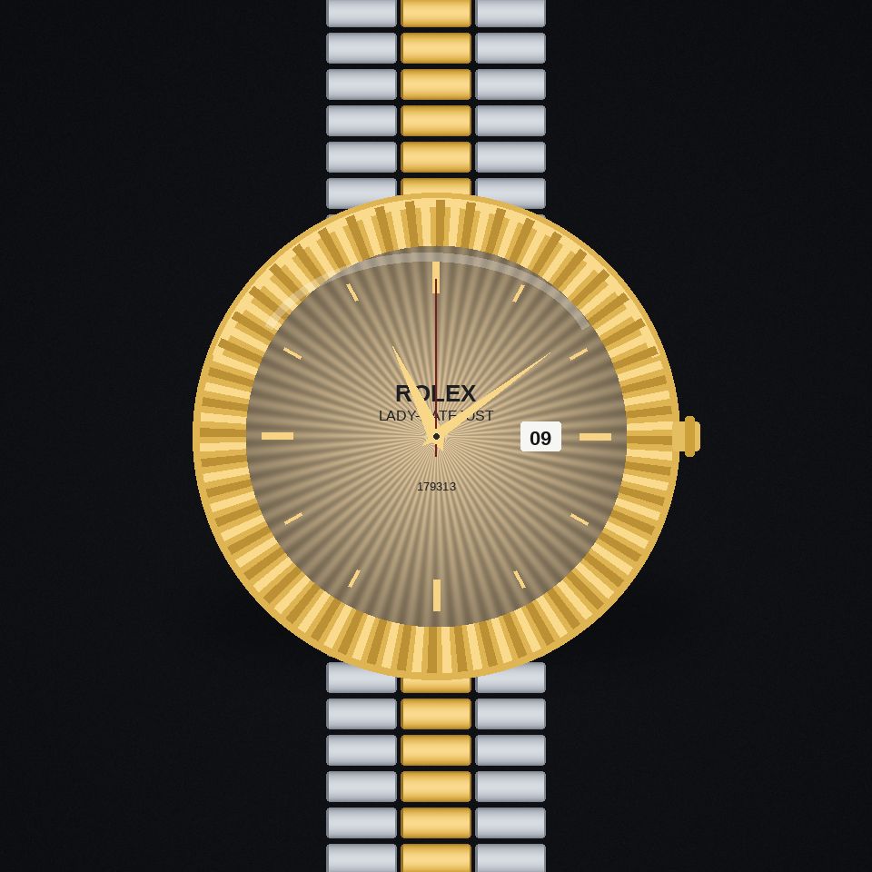 Lady-Datejust, Everose Rolesor