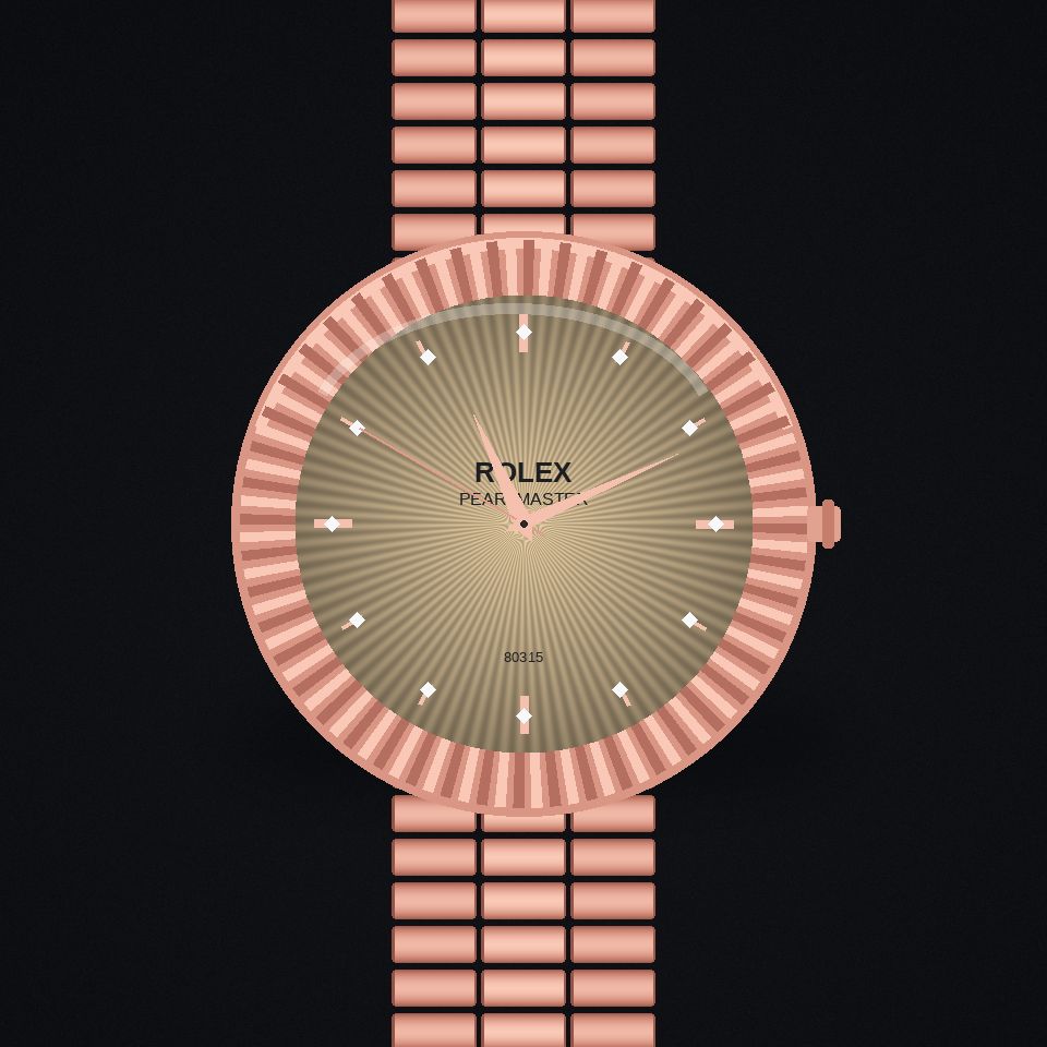 Pearlmaster, Everose gold, 34 mm