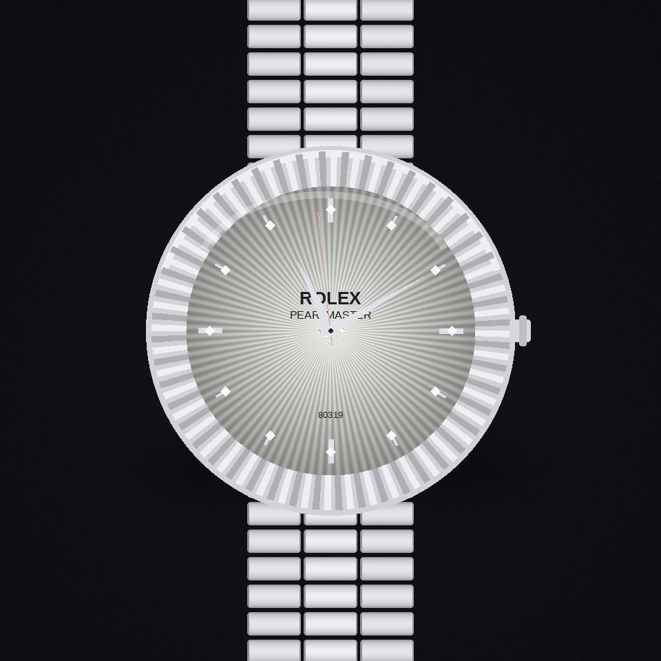 Pearlmaster, white gold, 34 mm