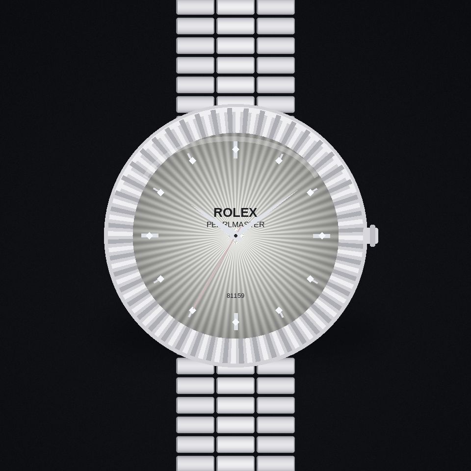 Pearlmaster, white gold, 34 mm, older