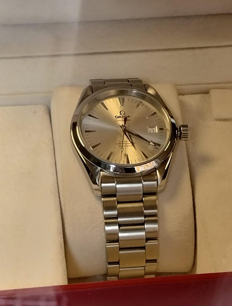 Seamaster Aqua Terra, 34 mm, Sedna gold
